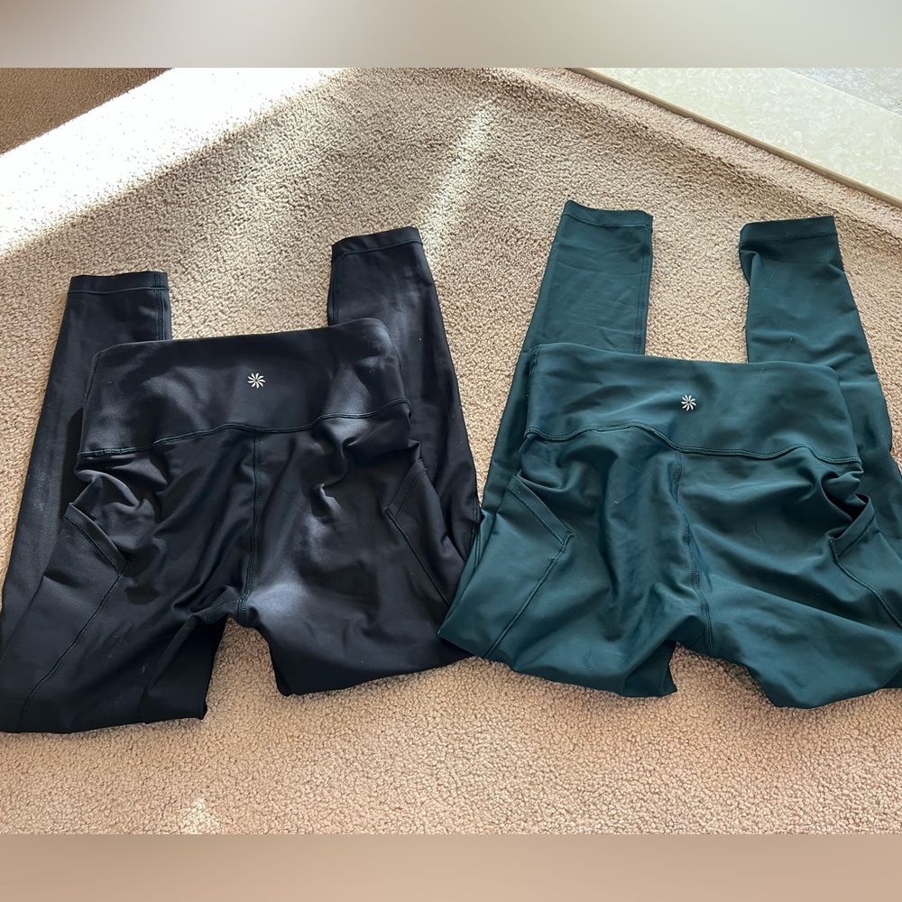 Athleta Interval Stash High Rise Leggings